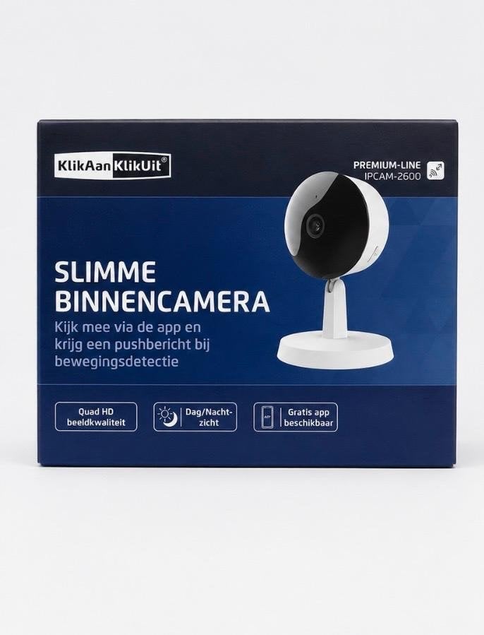 Slimme Binnencamera Quad HD WiFi IP-camera - Nieuw, Audio, Tv en Foto, Ophalen of Verzenden, Nieuw, Binnencamera