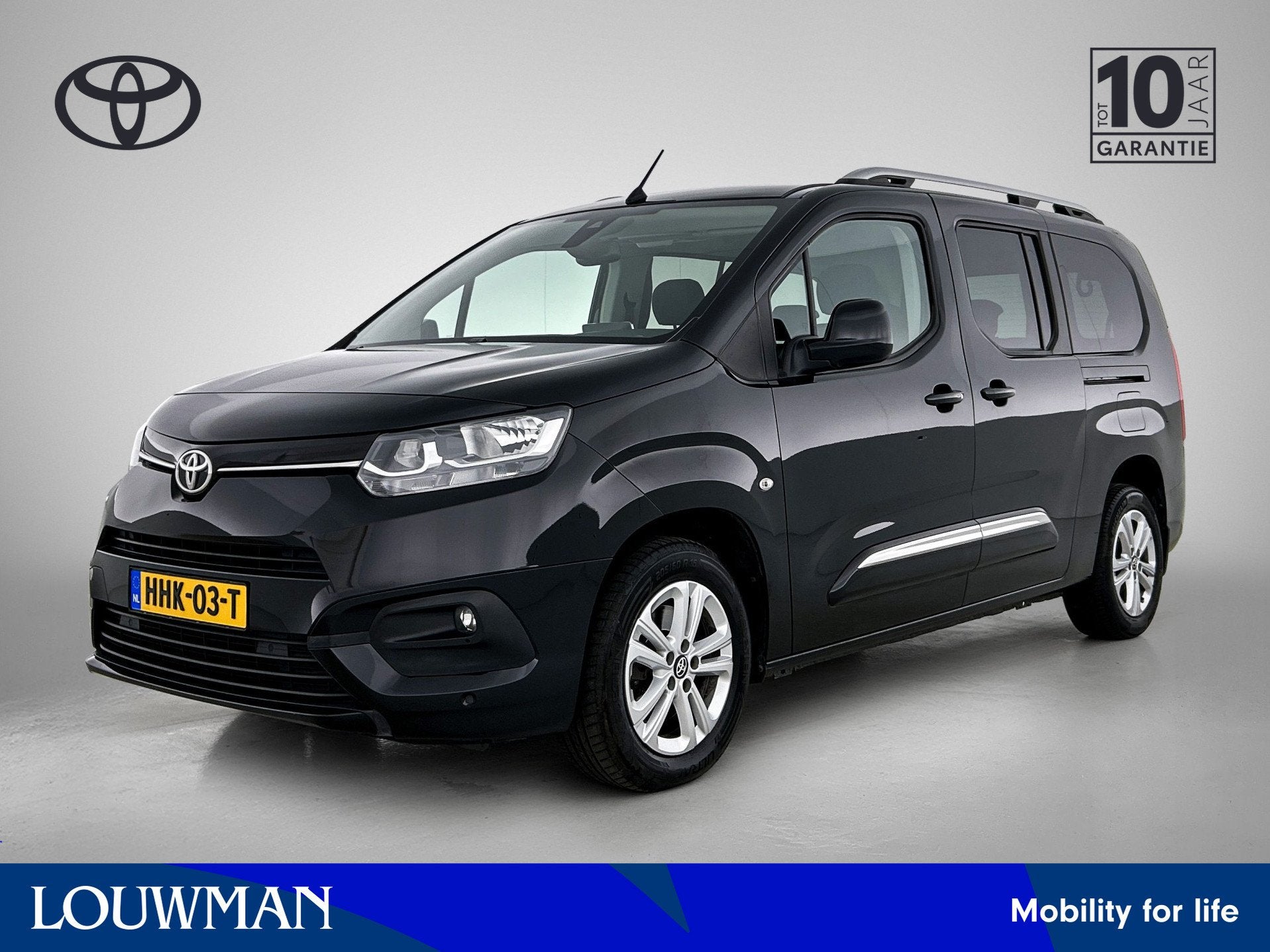 Toyota PROACE CITY Verso 1.2 Turbo Professional Long 7p. | 7, Auto's, Toyota, 12 maanden, Gebruikt, Euro 6, 7 stoelen