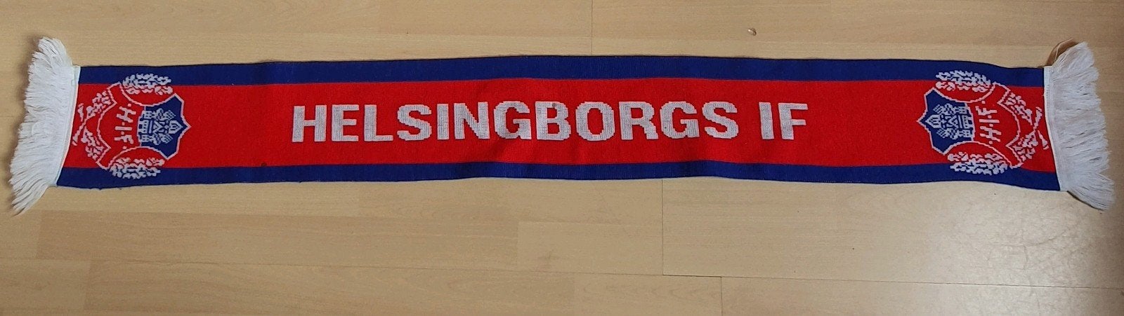 Te koop: Helsingborgs IF Sjaal - Skånes Stolthet, Ophalen of Verzenden, Gebruikt, Buitenlandse clubs, Vaantje of Sjaal