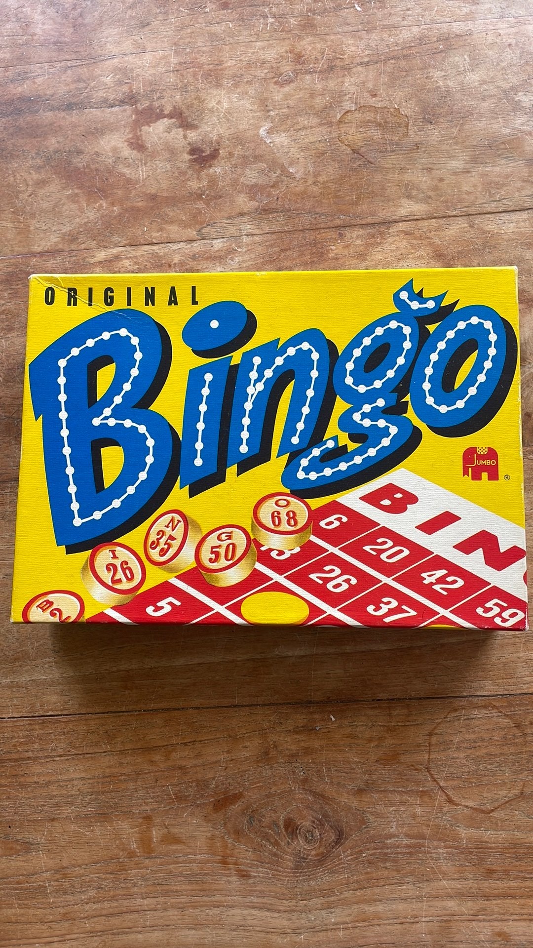 Vintage bingo spel compleet met alle onderdelen., Vijf spelers of meer, Ophalen of Verzenden, Gebruikt