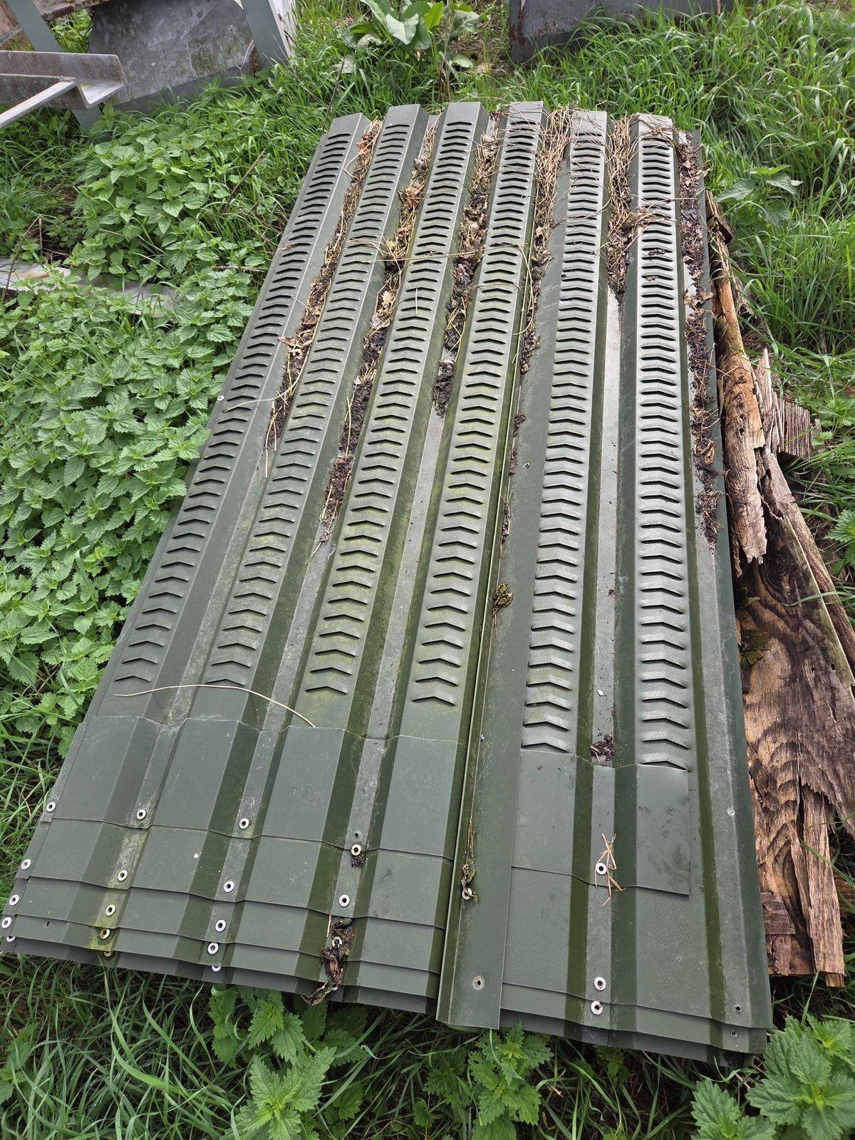 Damwand geperforeerd, Ophalen, Gebruikt, Overige materialen, 20 tot 50 mm
