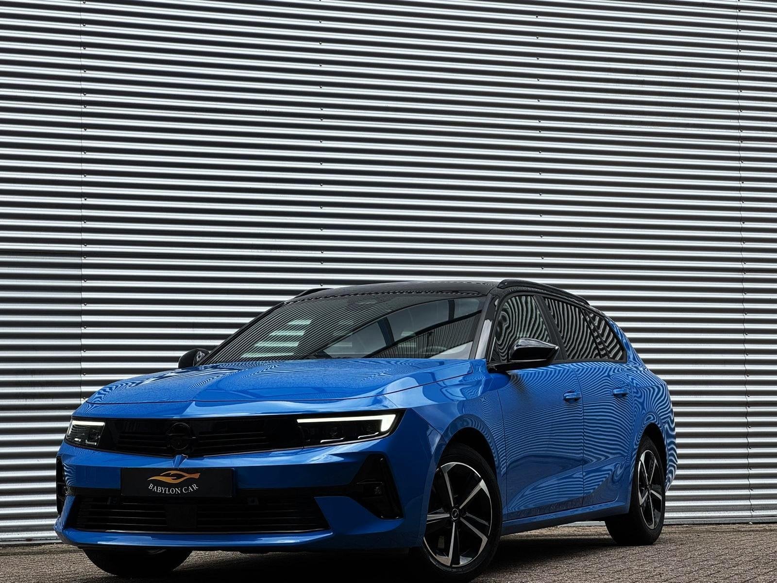 Opel Astra 1.2 Turbo GS /Led/Aut/Panodak/ 360 Camera/Head-up, Gebruikt, 1199 cc, Met garantie (alle), Blauw