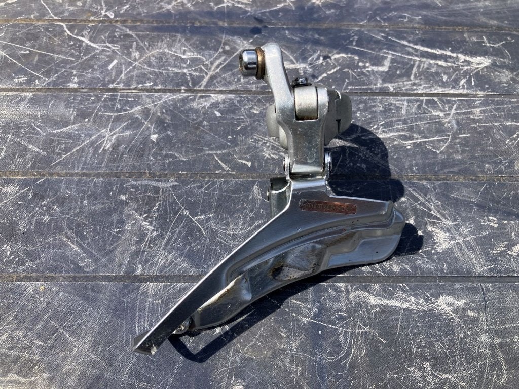 Shimano RSX FD-A417 voorderailleur, Gebruikt, Staal, Ophalen of Verzenden, Derailleur of Ketting