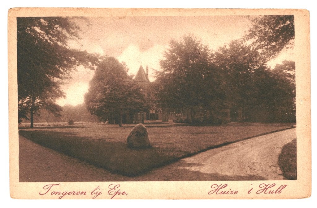 41435	Tongeren bij Epe	Huize t Hull	Gld	 Onbeschreven, Ophalen of Verzenden, 1920 tot 1940, Ongelopen, Gelderland