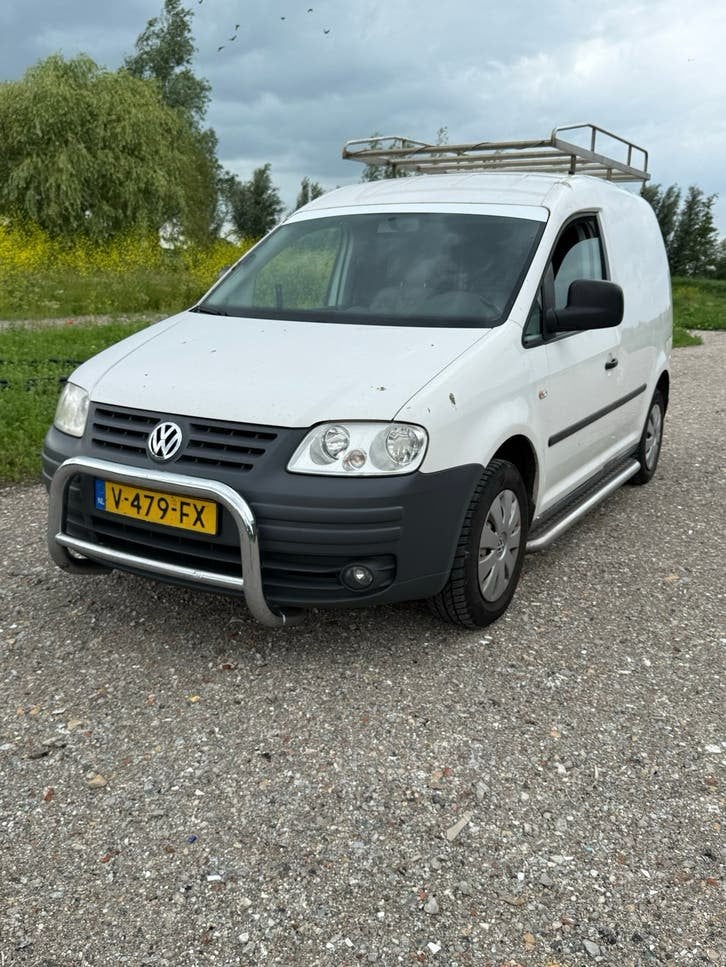 Volkswagen Caddy benzine 2007 1.4, Auto's, Bestelauto's, 700 kg, Volkswagen, Handgeschakeld, 1418 kg
