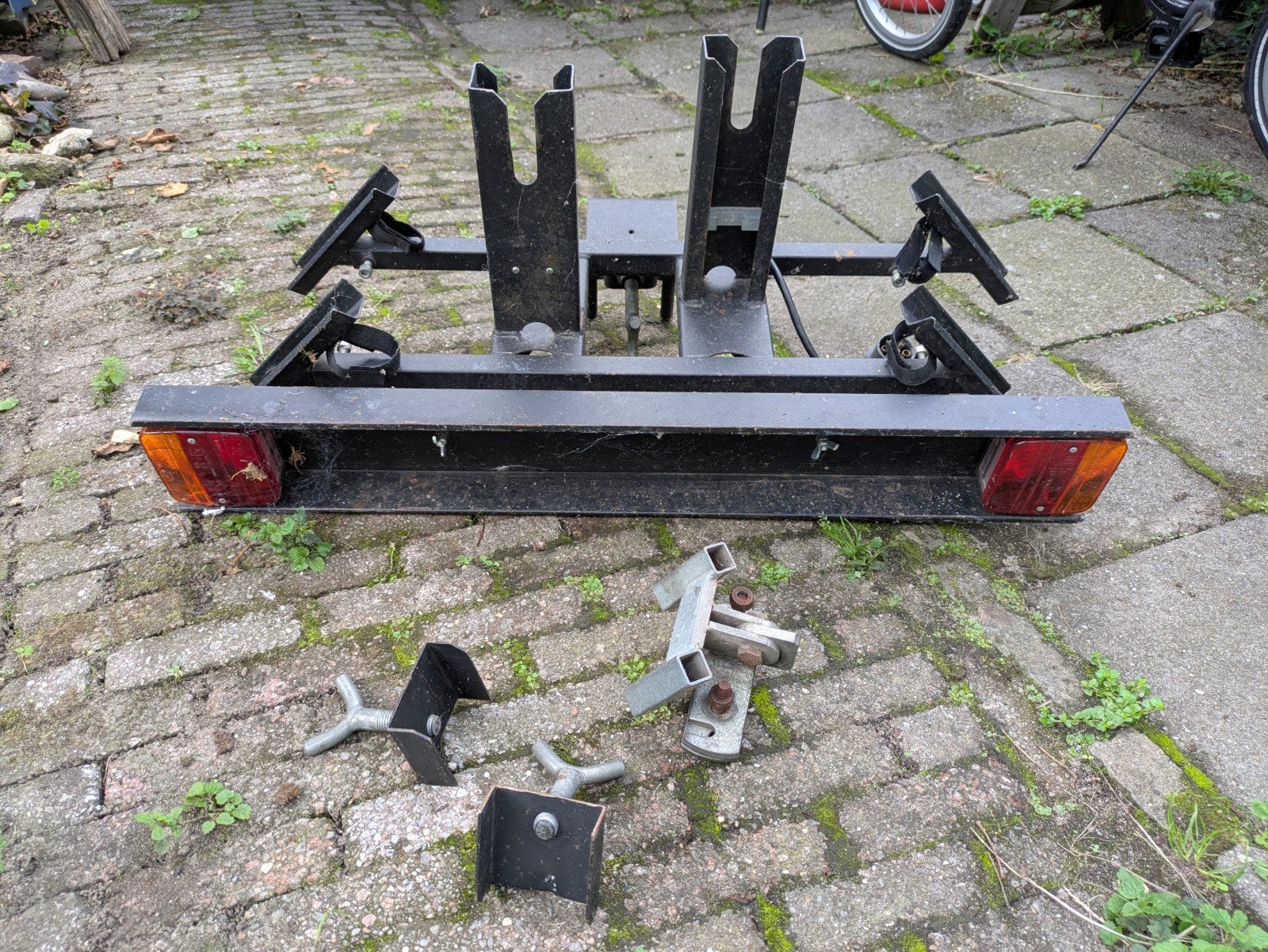 Stevige fietsdrager voor trekhaak, Auto diversen, Fietsendragers, Ophalen, Gebruikt, Trekhaakdrager