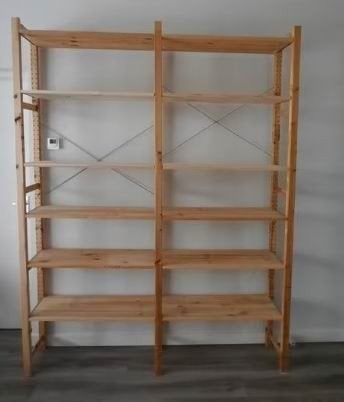 Ikea IVAR stellingkasten met planken 83x50, Ophalen, Gebruikt