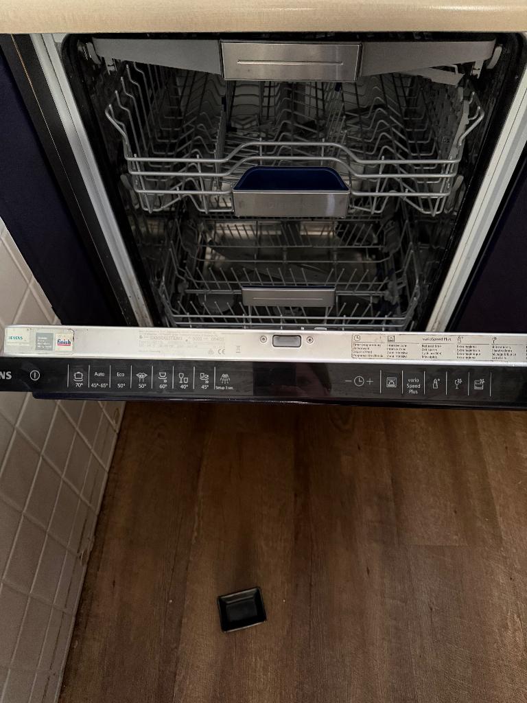 Inbouw vaatwasser Siemens, Ophalen, Gebruikt, 60 cm of meer, Minder dan 10 liter