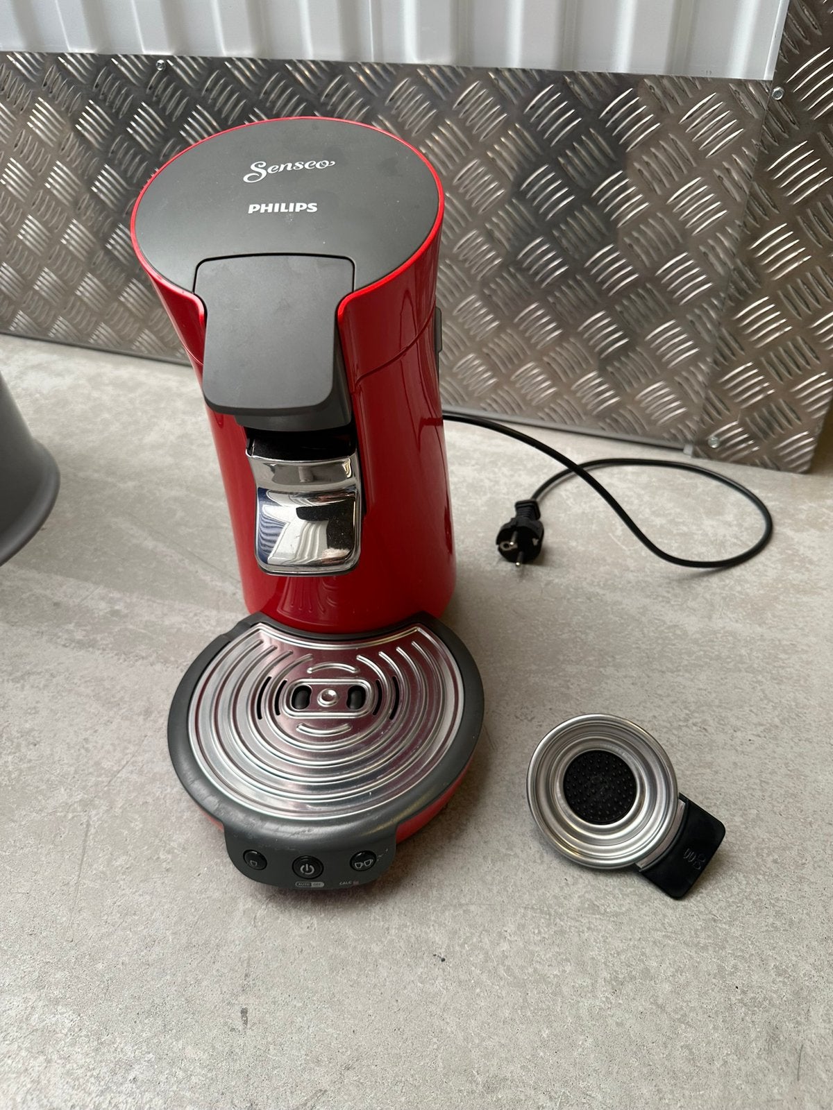 Philips Senseo Viva Café Rood (HD7825), Witgoed en Apparatuur, Koffiezetapparaten, Zo goed als nieuw, Koffiemachine, Ophalen