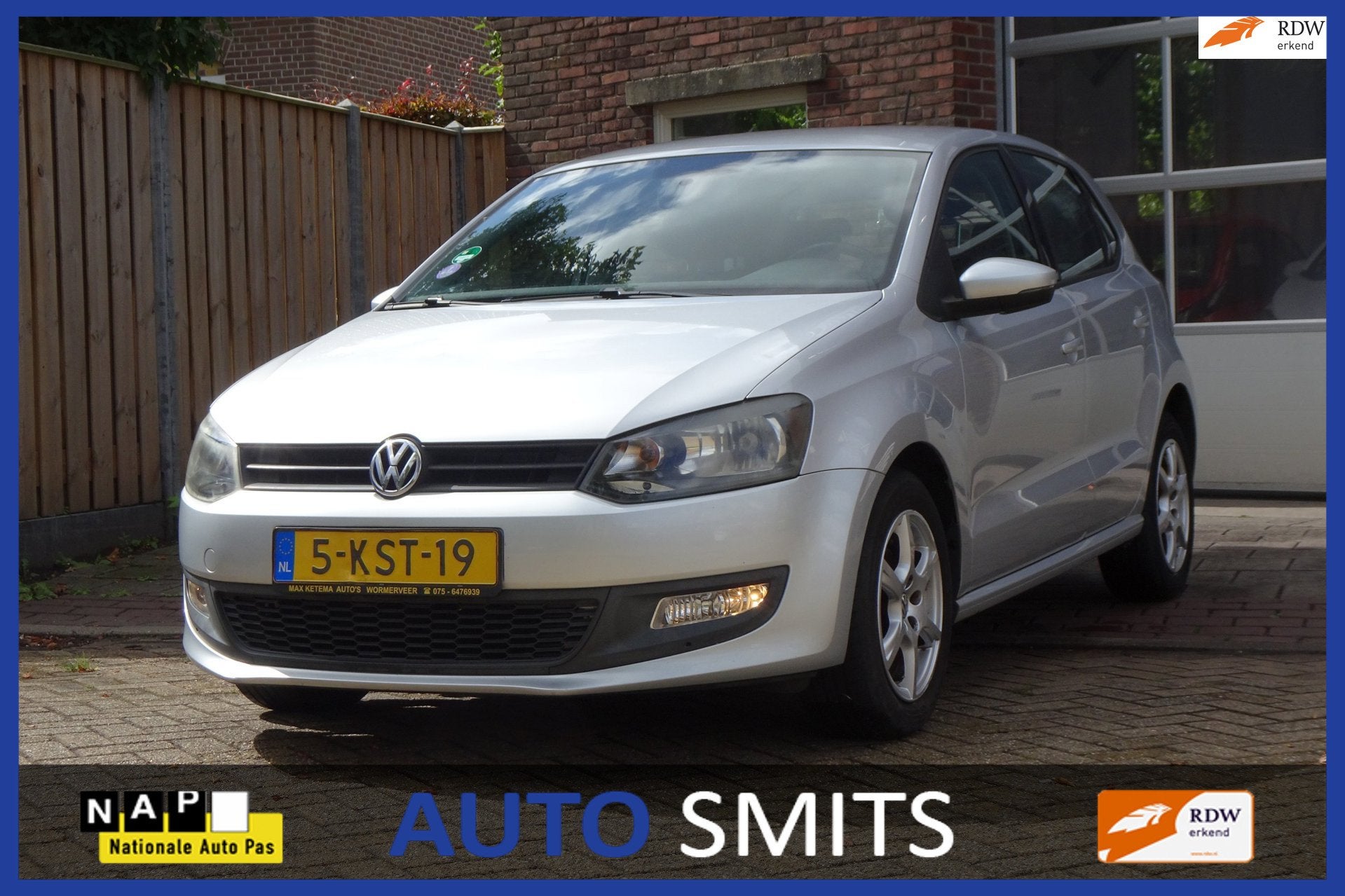 Volkswagen Polo 1.2 TSI Highline 5drs, Auto's, Voorwielaandrijving, Euro 5, Stof, 4 cilinders