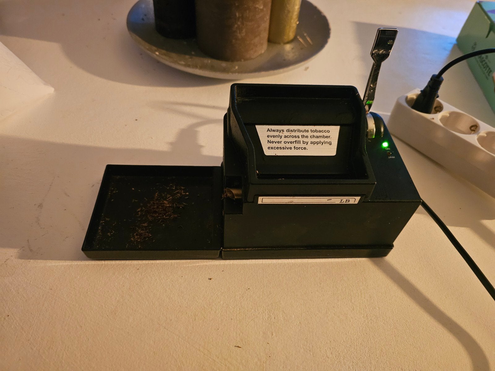 Elektrische sigarettenmaker Powermatic 2+, Verzamelen, Ophalen of Verzenden, Gebruikt, Overige typen