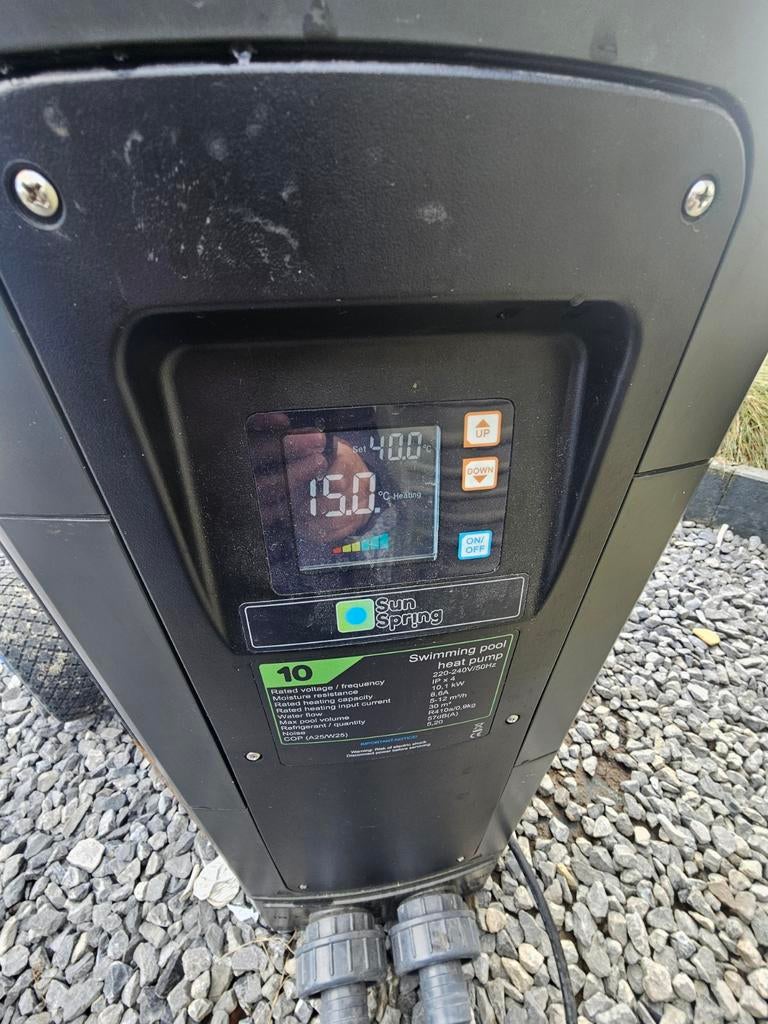 Zwembad warmtepomp 10kw
Ophalen belgie limburg beringen, Tuin en Terras, Zwembad-toebehoren, Ophalen
