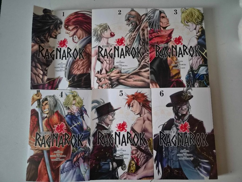 Record of Ragnarok Vol 1 - 6, Meerdere comics, Ophalen of Verzenden, Gelezen, Amerika