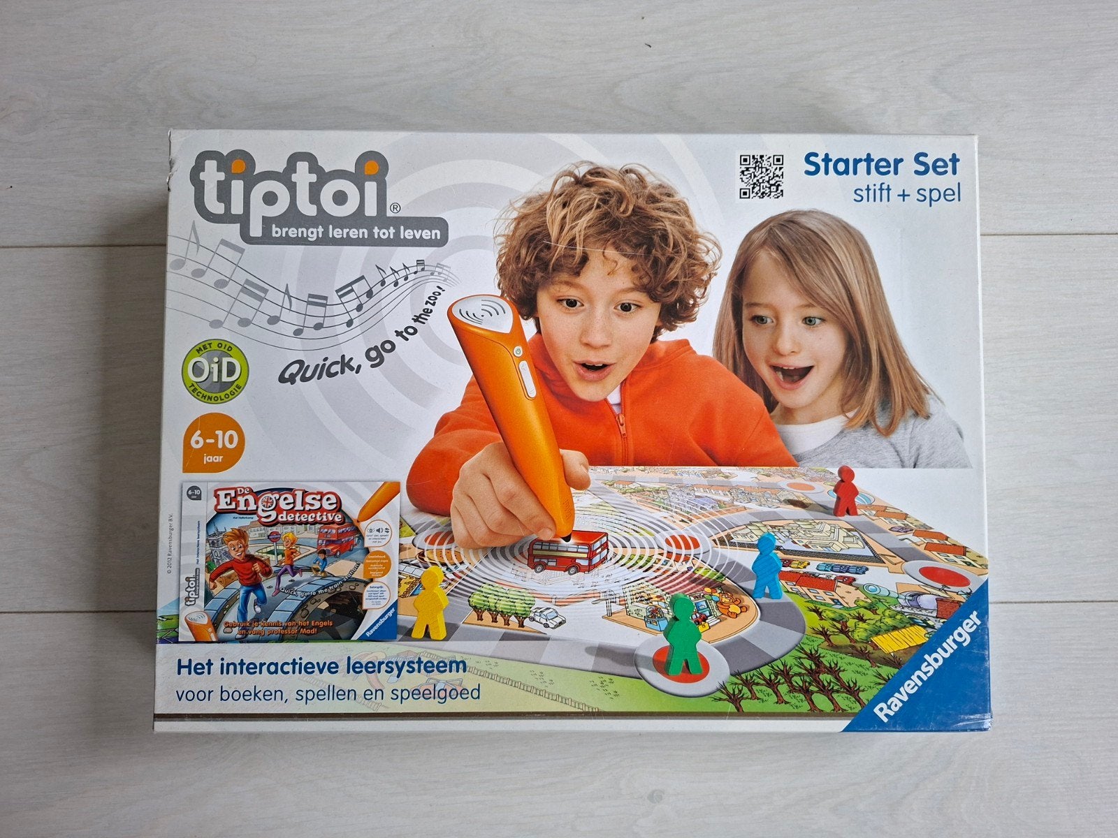 Tiptoi spel 'De Engelse Detective' | 6 -10 jaar, Ophalen of Verzenden, Gebruikt, Ravensburger