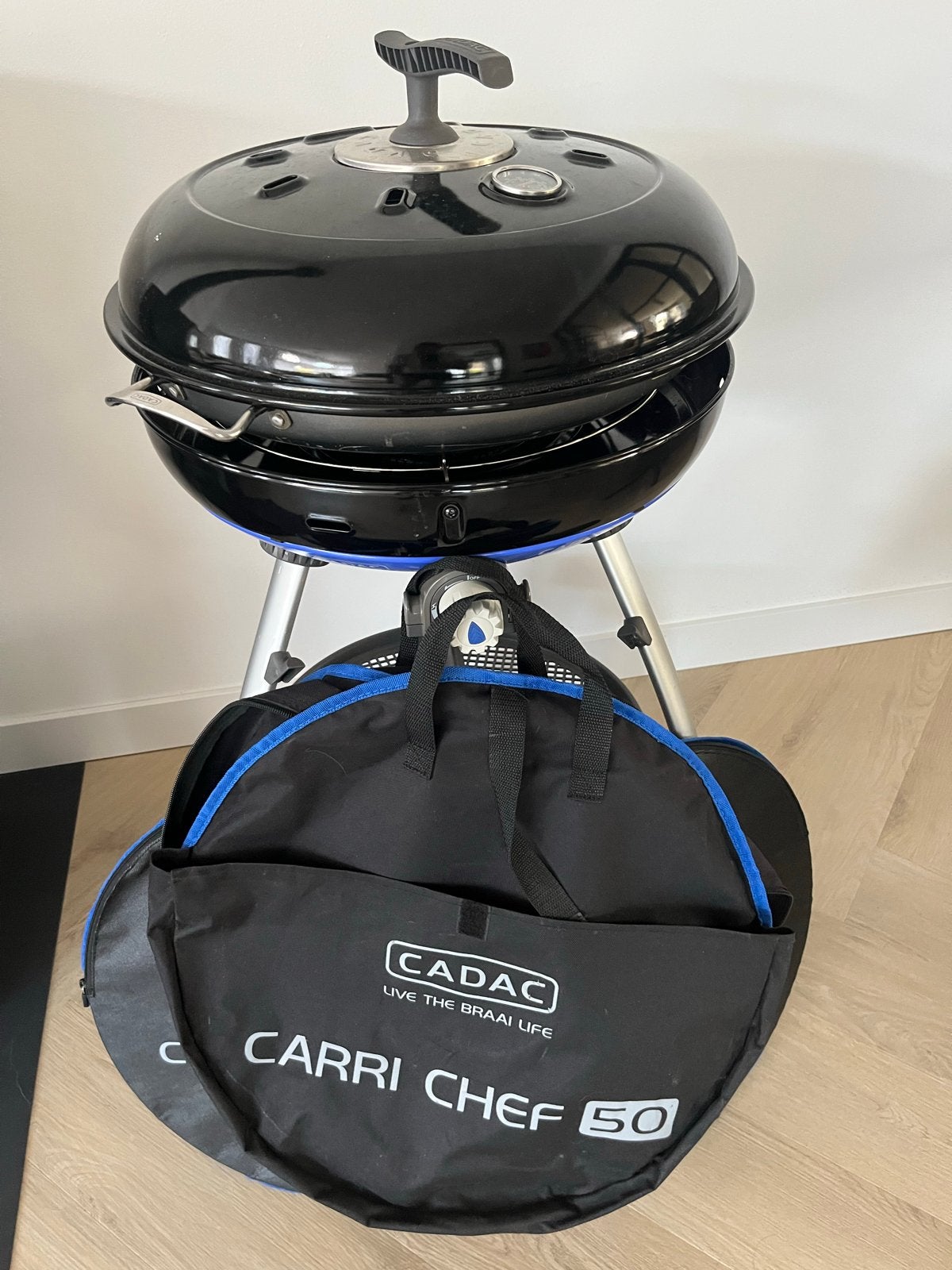 Cadac Carri Chef met paella pan, chefs pan en BBQ grid, Ophalen, Gebruikt