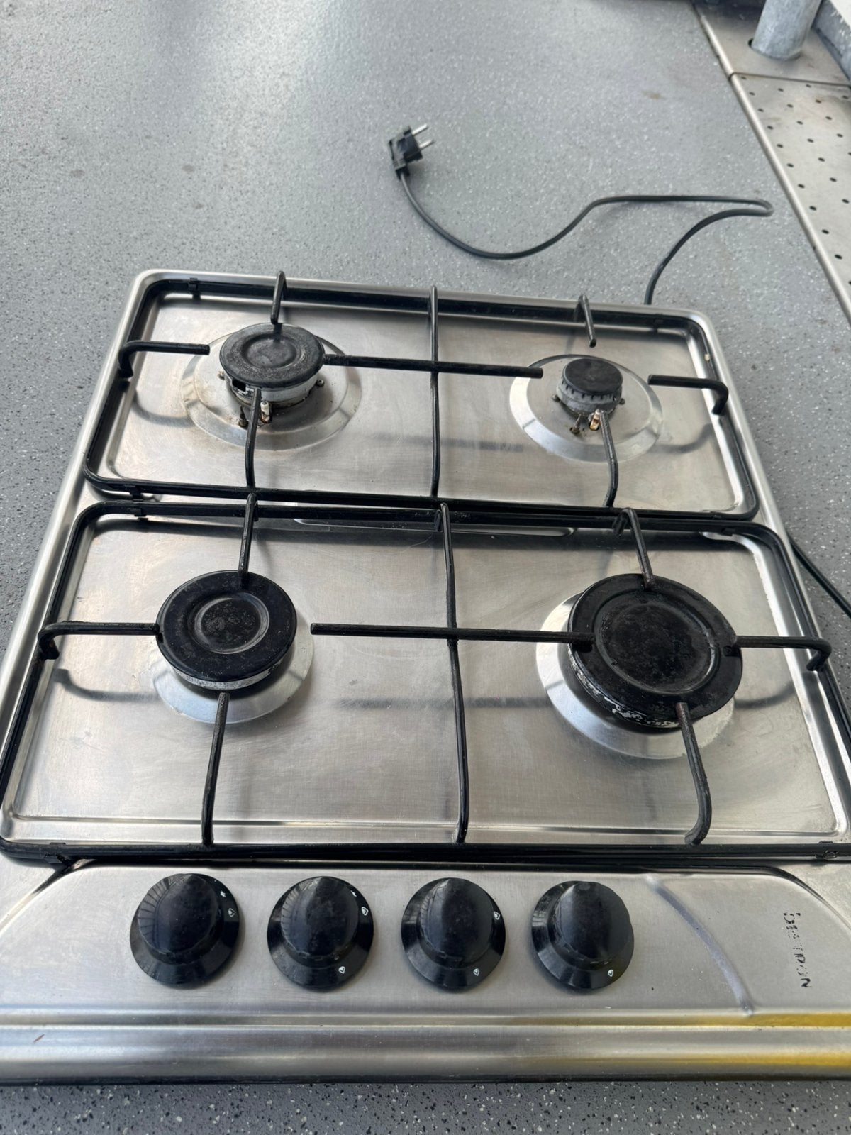Kookplat gas, Zo goed als nieuw, Gas, Vrijstaand, 4 kookzones