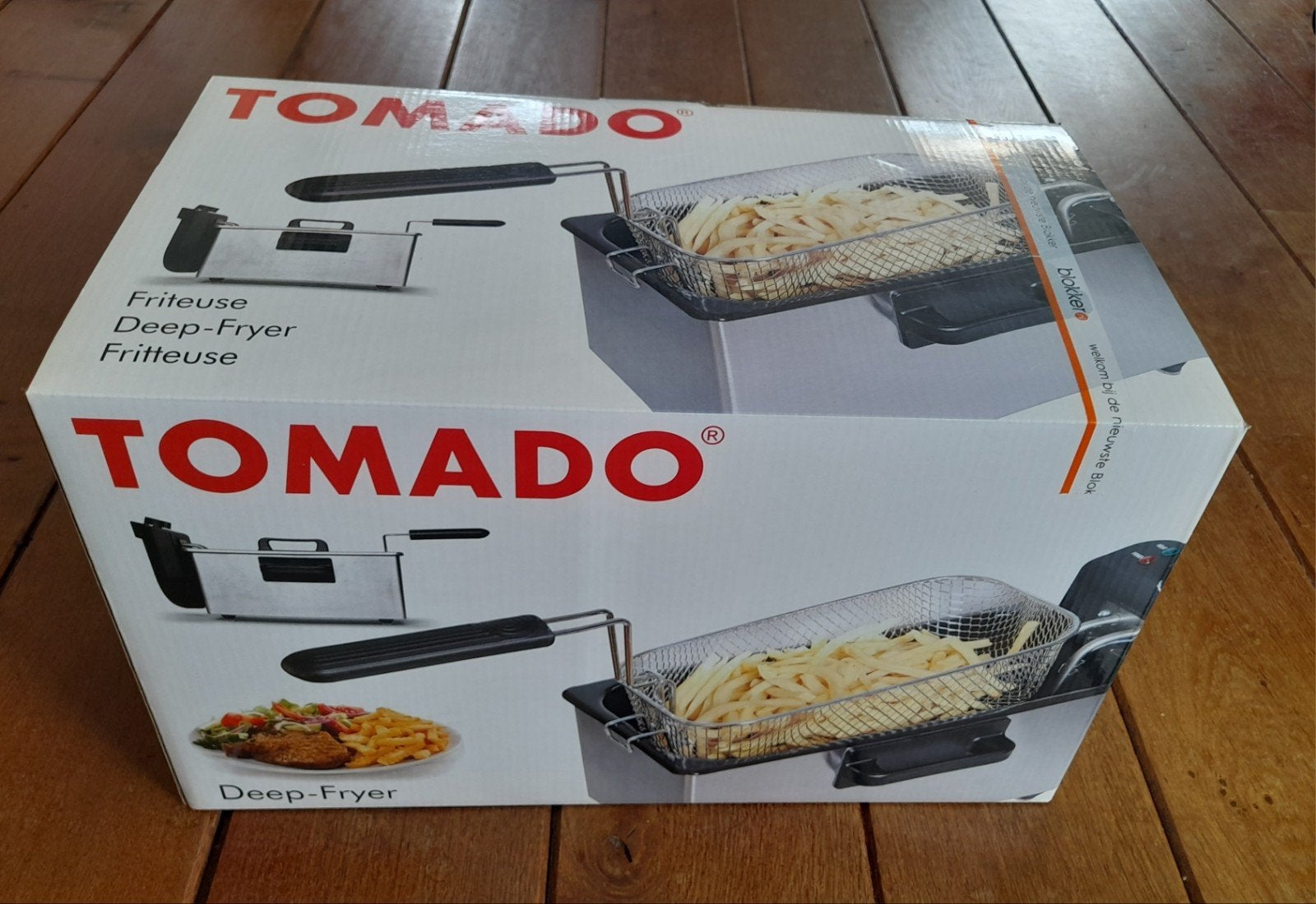 Tomado Deep-Fryer Friteuse - Nieuw in doos, Witgoed en Apparatuur, Frituurpannen, Ophalen, Nieuw
