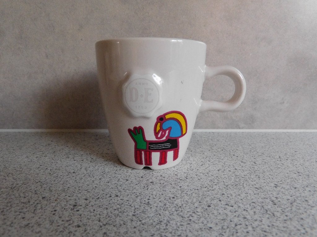 Senseo Mok 150 ml. no. 2 Clemens Briels Douwe Egberts, Overige merken, Zo goed als nieuw, Overige stijlen, Porselein