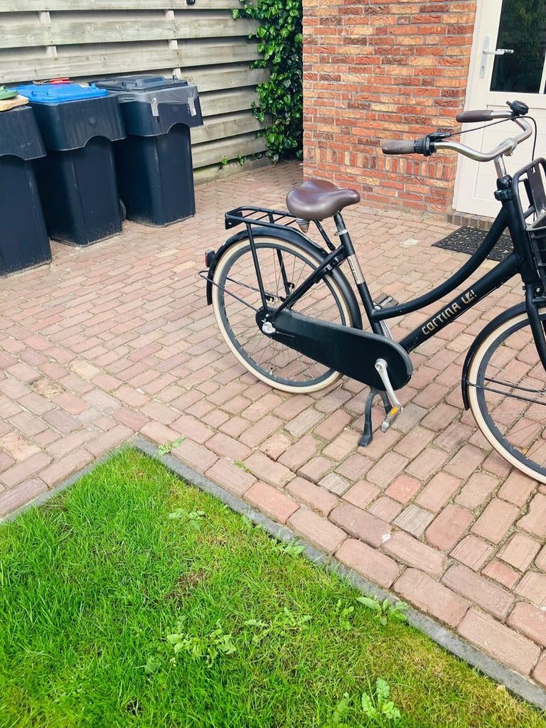 Cortina U4 Meisjesfiets - maat 50  Zwart, Ophalen, Gebruikt, 26 inch of meer