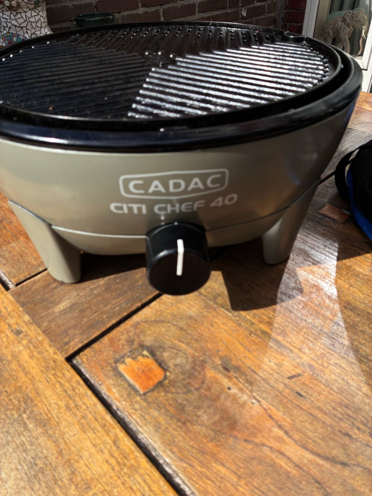 Cadac Citi Chef 40 - Compacte en veelzijdige gasbarbecue, Ophalen of Verzenden, Zo goed als nieuw