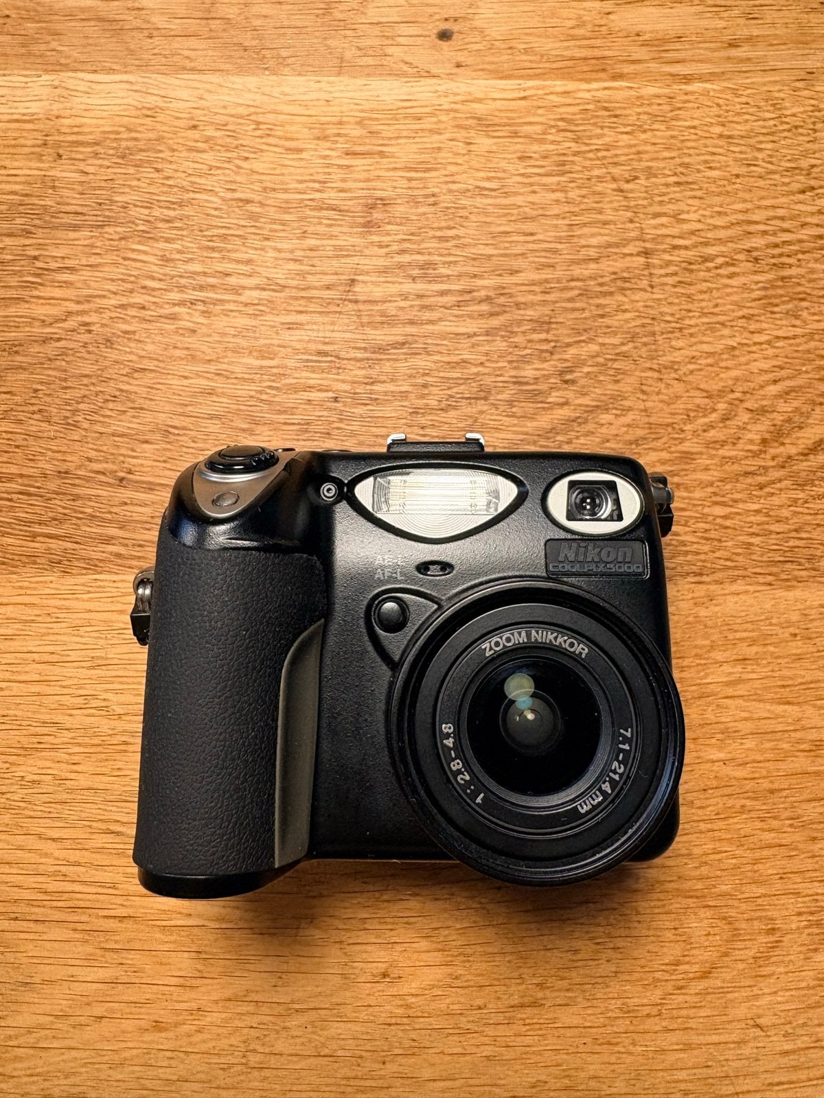 Nikon Coolpix 5000 Digitale Camera met Extra Accu, Audio, Tv en Foto, Fotocamera's Digitaal, Gebruikt, Compactcamera, Accu, 5 megapixels