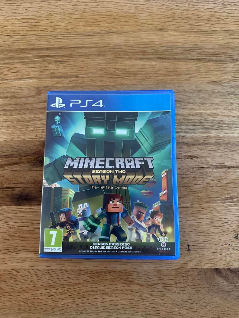 Minecraft Story Mode Seizoen 2 - PS4 (Season Pass Disc), Gebruikt, 1 speler, Vanaf 7 jaar, Ophalen