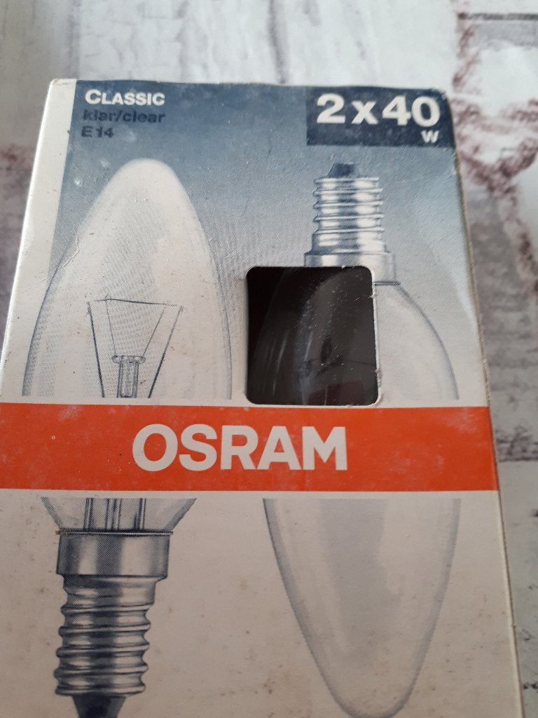 osram classic lamp e14, Ophalen, Minder dan 30 watt, Overige typen, E14 (klein)