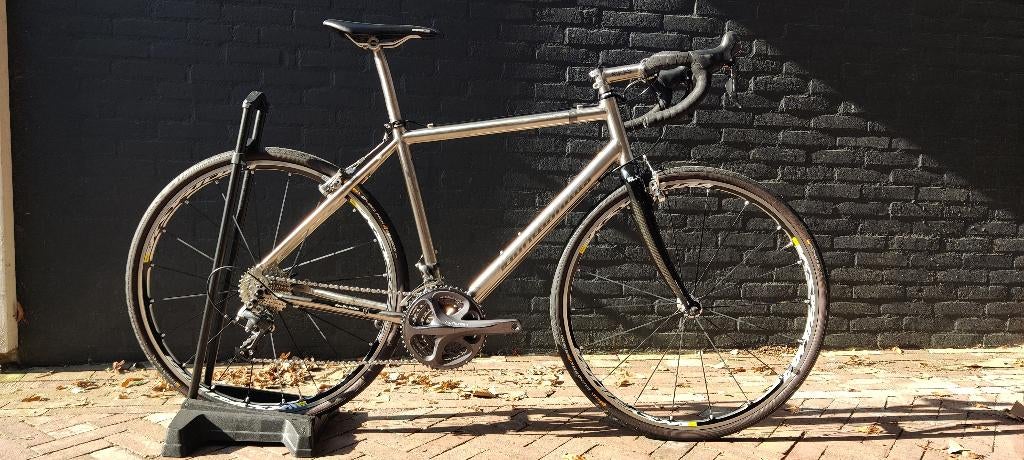Van Nicholas Amazon racefiets – Titanium – Maat 54 – Ultegra, 28 inch, Gebruikt, Heren, Ophalen of Verzenden