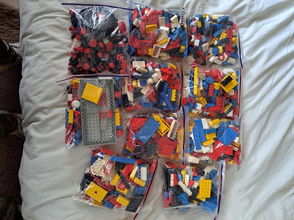 Zakjes met lego 7 stuks zgan, Ophalen, Zo goed als nieuw