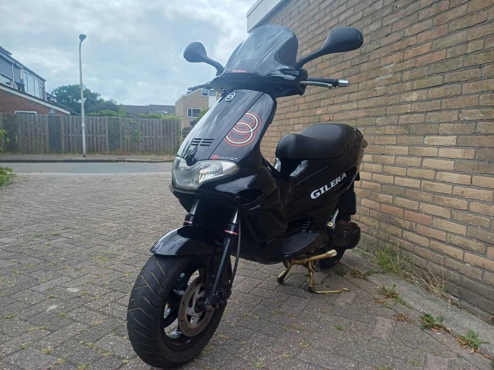 Gilera Runner 180cc 2-takt DD - Zwart, Malossi getuned, Ophalen, Tweetakt, Gebruikt, Overige modellen