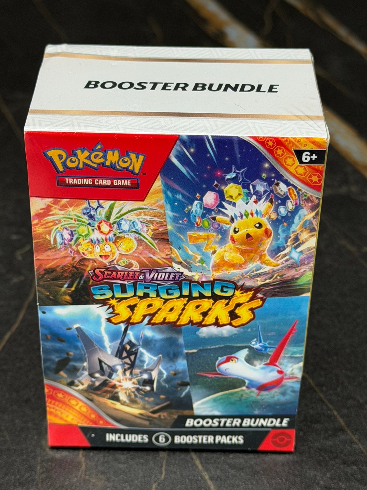 Pokémon Surging Sparks Booster Bundle Sealed Engels 6 Packs, Ophalen, Zo goed als nieuw, Boosterbox