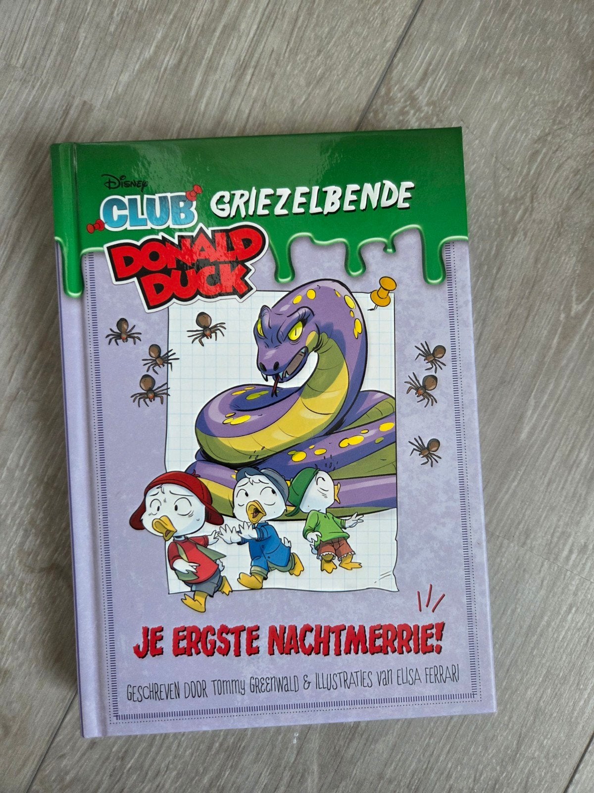 Disney Club Donald Duck: Je Ergste Nachtmerrie!, Ophalen of Verzenden, Zo goed als nieuw, Tommy Greenwald, Fictie algemeen