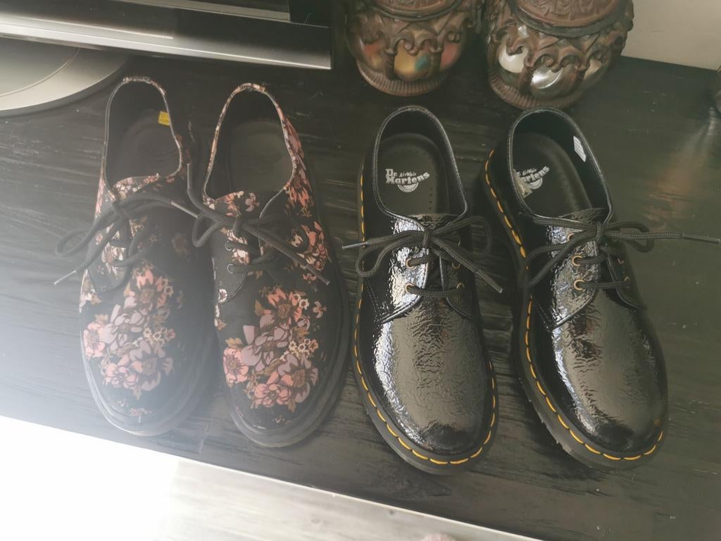 Dr martens dames, Ophalen of Verzenden, Zo goed als nieuw, Zwart