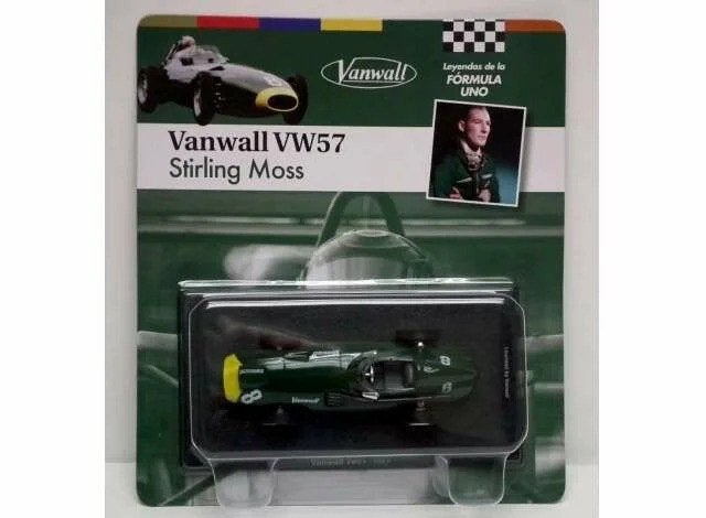 Vanwall VW57 #8 Stirling Moss, Ophalen of Verzenden, Nieuw, Auto, Overige merken