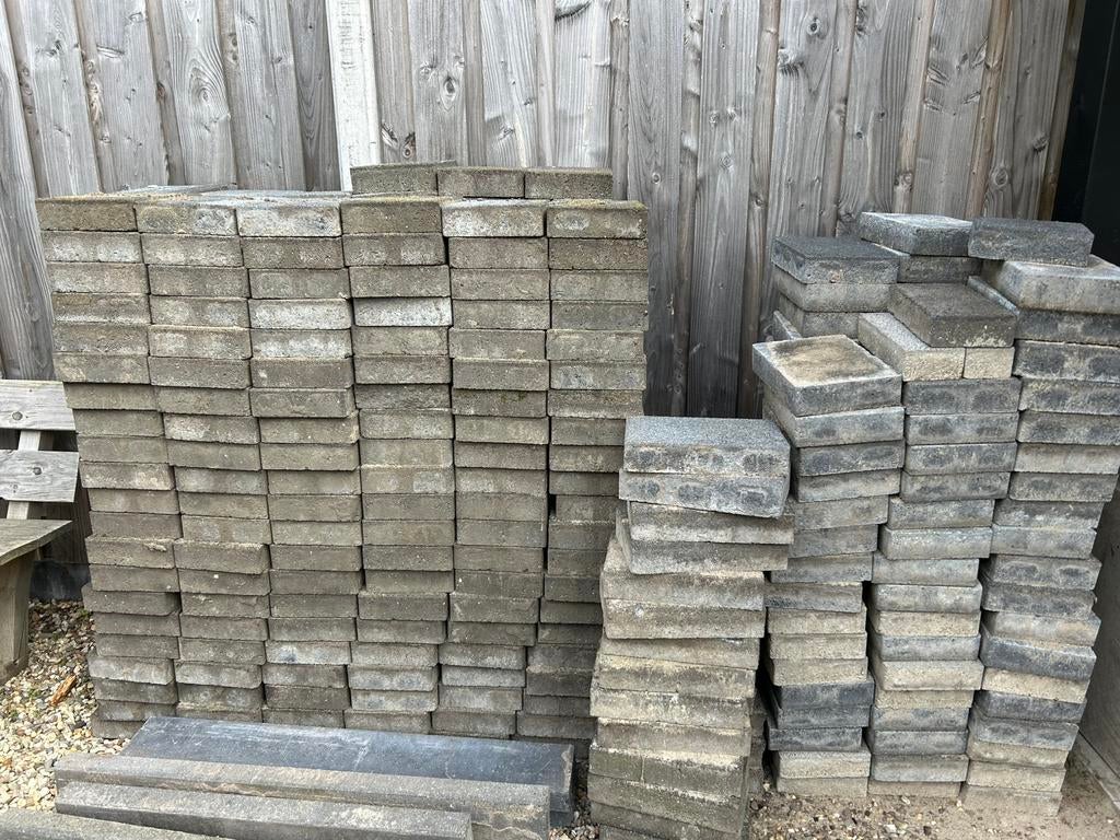 Terras tegels, Ophalen, Zo goed als nieuw, Beton, Terrastegels