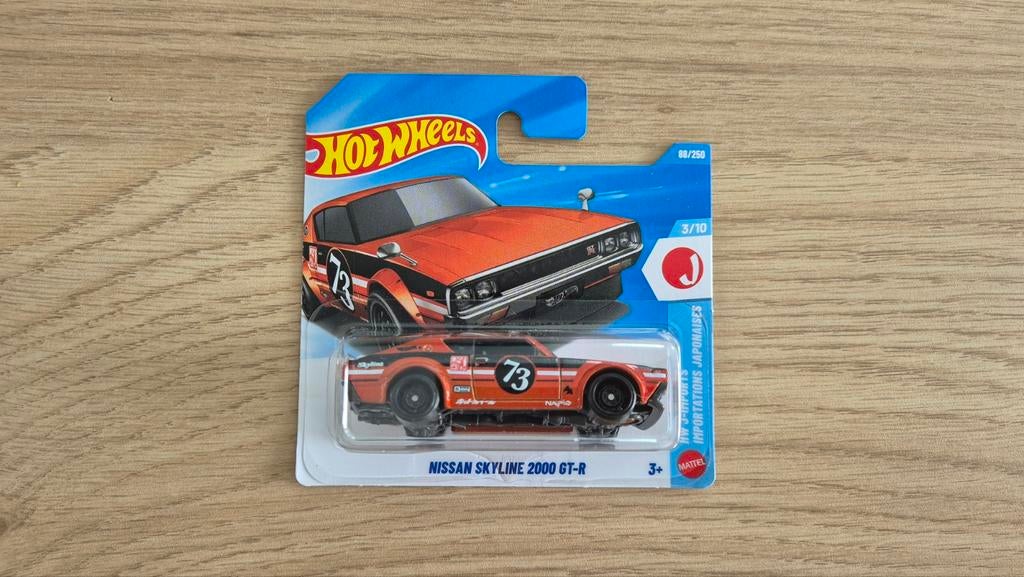 Hot Wheels Nissan Skyline 2000 GT-R, Hobby en Vrije tijd, Modelauto's | Overige schalen, Ophalen of Verzenden, Nieuw, Auto