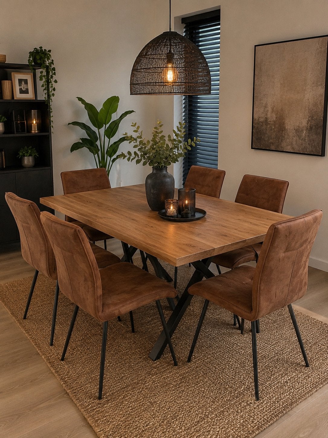 6 eetkamerstoelen, Ophalen, Zo goed als nieuw, 4 tot 6 stoelen