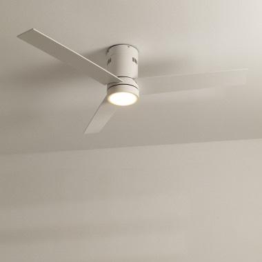 Plafond ventilator, wit, met schakelbaar licht, Ophalen, Gebruikt