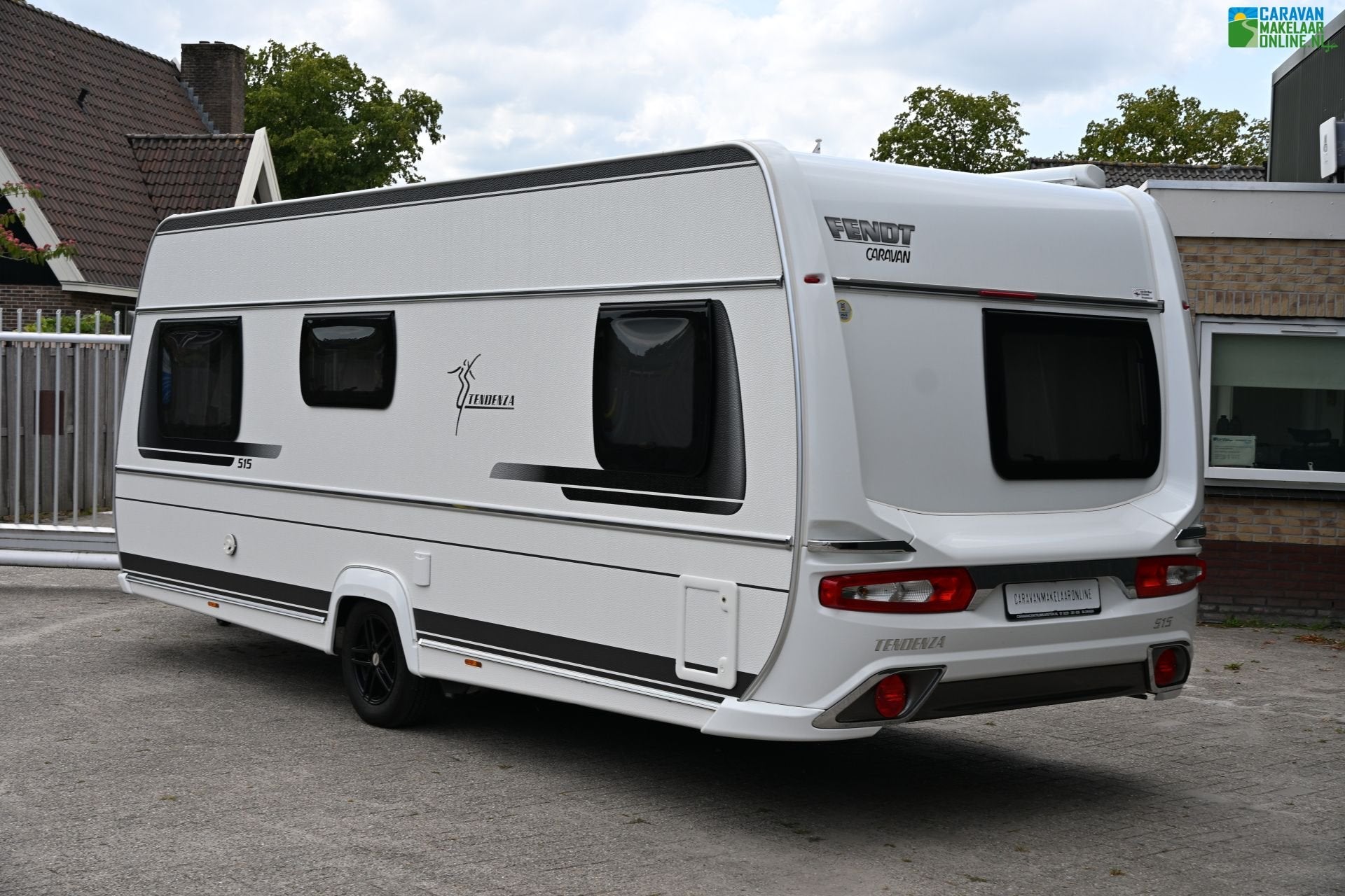 Fendt Tendenza 515 SF Mover|Cass.luifel|Fietsdrager|Bovag25, Rondzit, Bedrijf, Kachel, Fendt