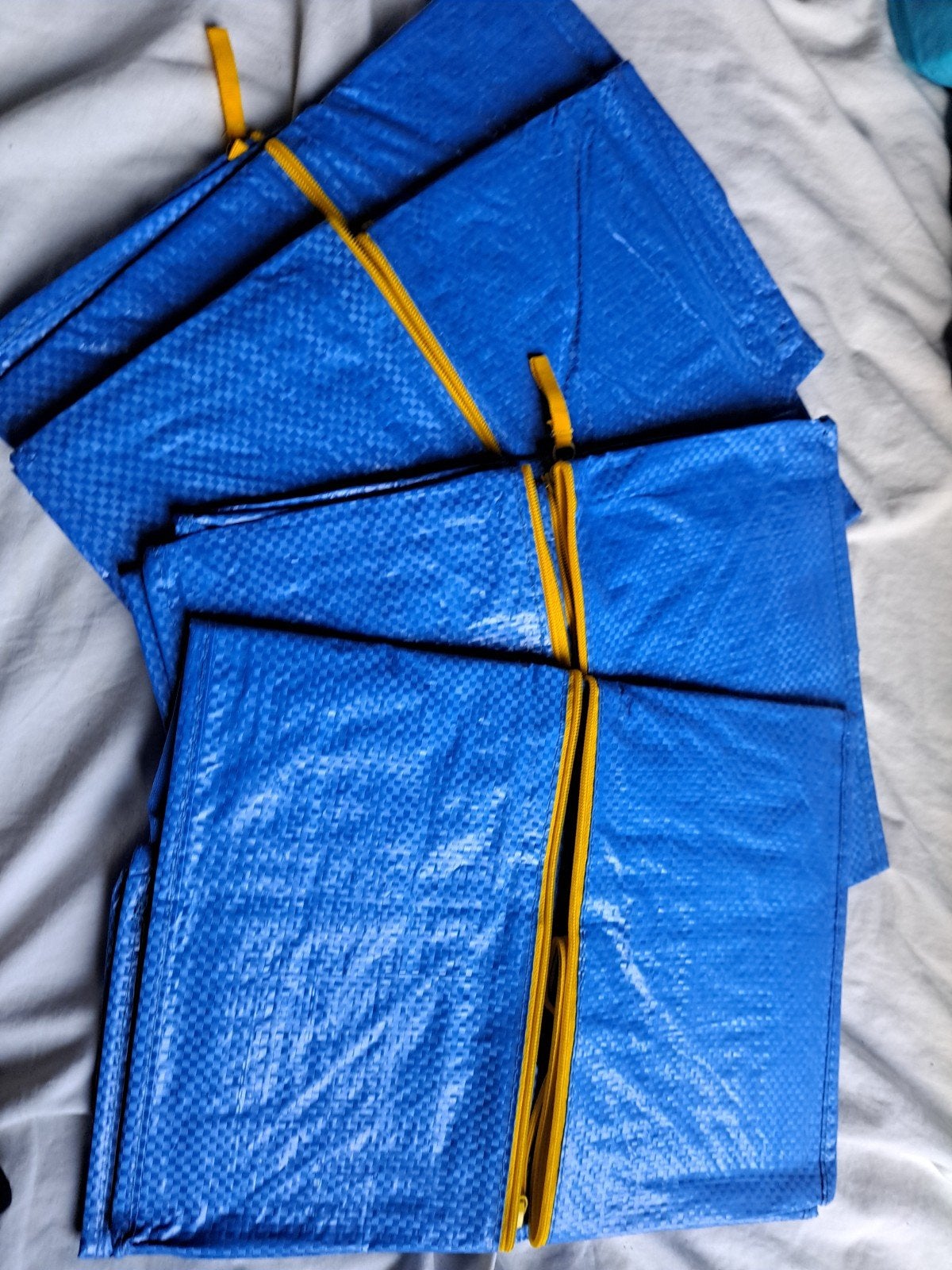4 nieuwe IKEA FRAKTA steekwagentassen met rits, Ophalen of Verzenden