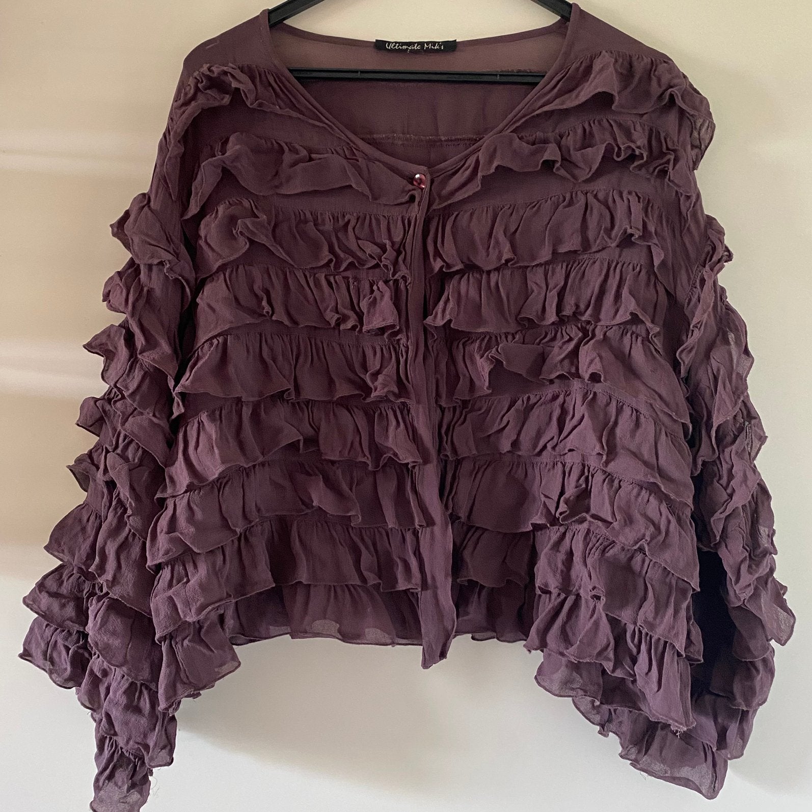 ULTIMATE MIK’S VESTJE AUBERGINE 40-42, Kleding | Dames, Ophalen of Verzenden, Gedragen
