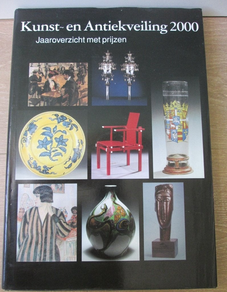 Kunst- en Antiekveiling 2000 dl 25 Jaaroverzicht met Prijzen, Ophalen of Verzenden