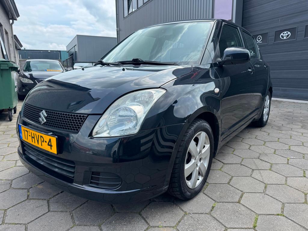Suzuki Swift 1.3 GLS - Lage km / NAP - Airco - 5 Deurs -, Voorwielaandrijving, Stof, Zwart, 965 kg