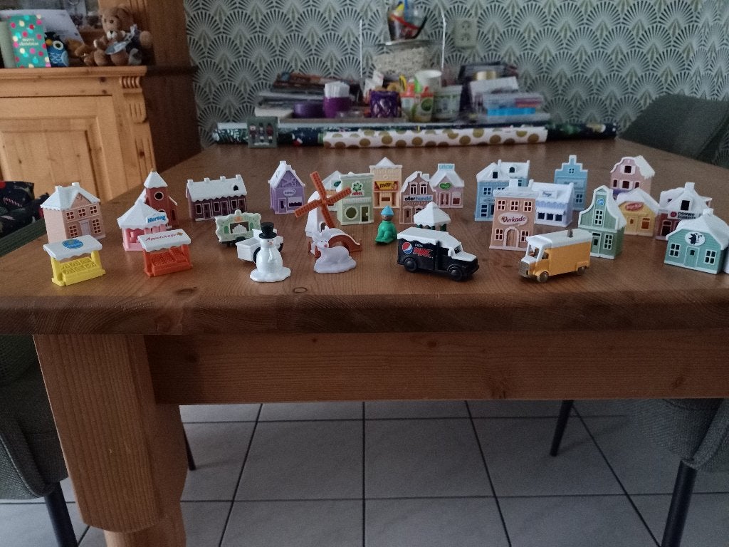 kerst huisjes A.H, Verzamelen, Ophalen of Verzenden, Zo goed als nieuw