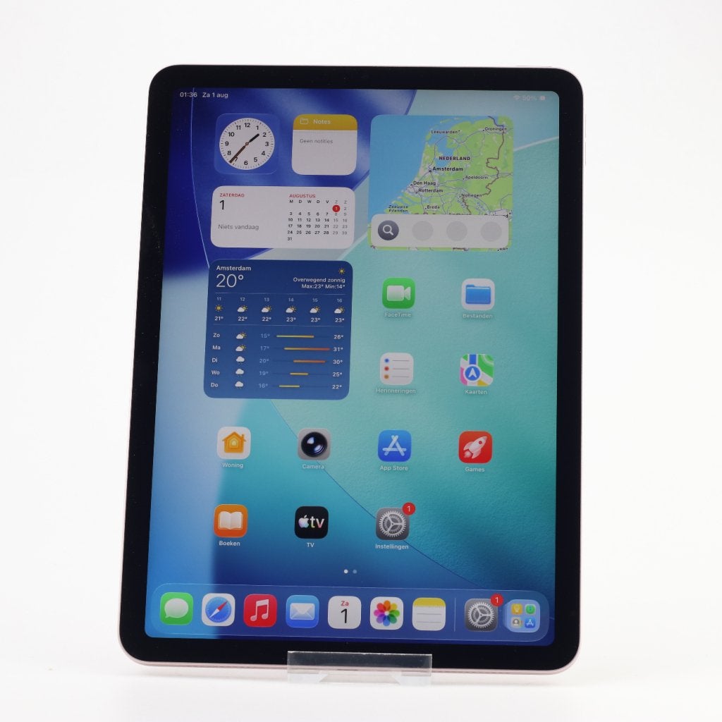 iPad Air 5e Generatie 64GB Roze | Nette staat, Computers en Software, Apple iPads, Apple, Zo goed als nieuw, Support@apple.com