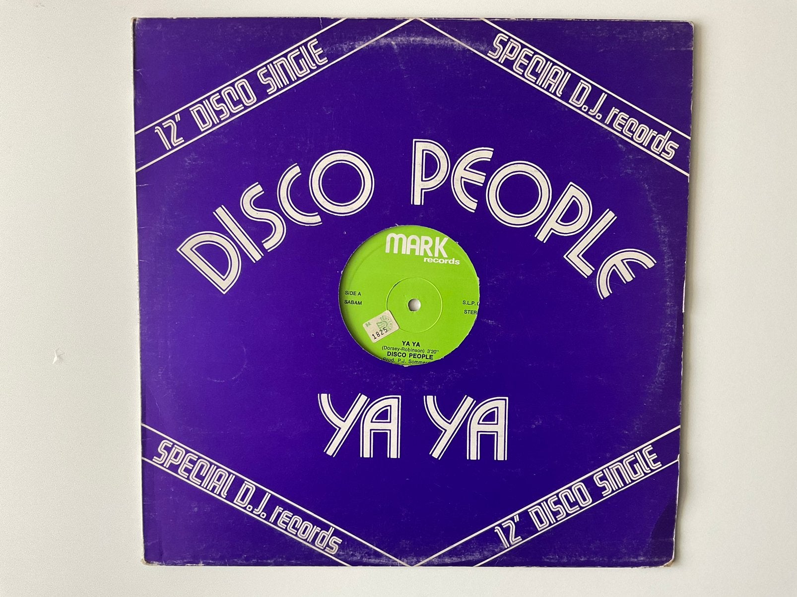 Disco People – Ya Ya / don’t go away 12” disco, Gebruikt, Ophalen of Verzenden, 1970 - 1979, Disco