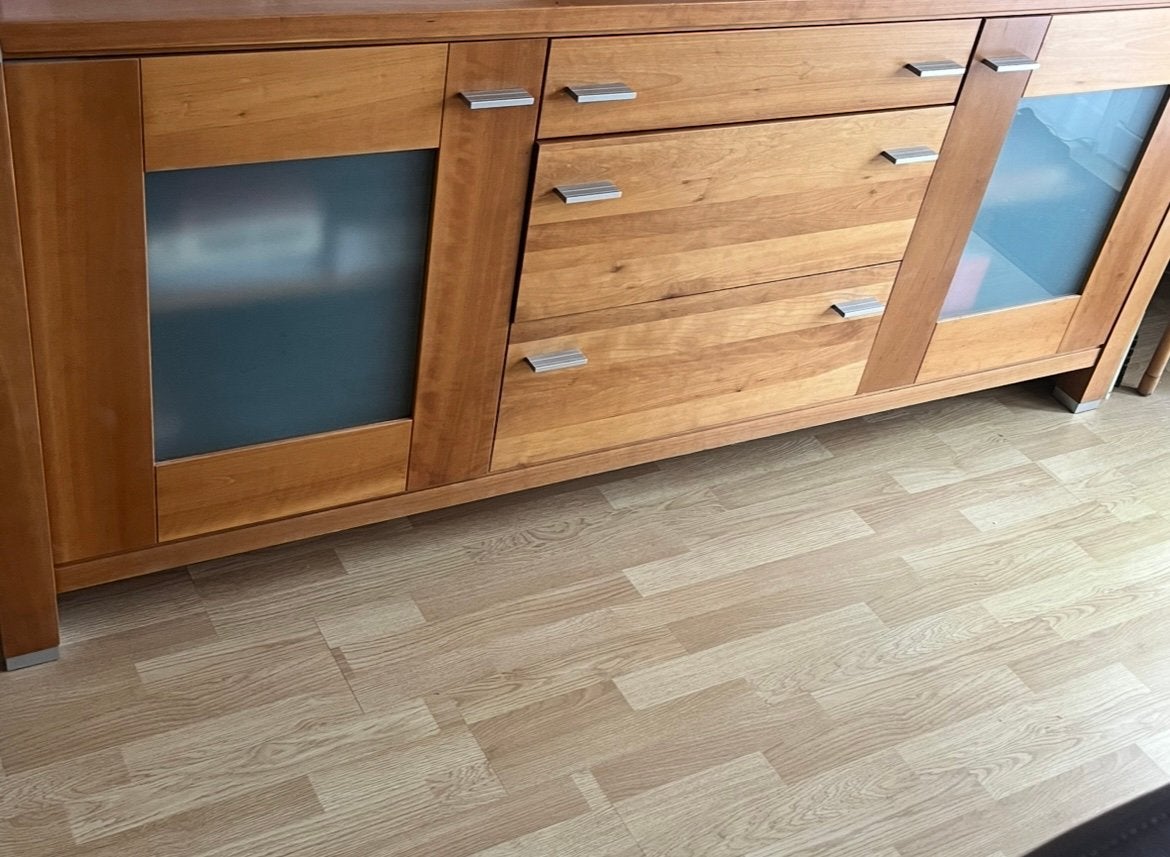 Dressoir met veel ruimte, in goede staat 38B en 3.00L, Ophalen, Netjes, vintage, Zo goed als nieuw, 200 cm of meer