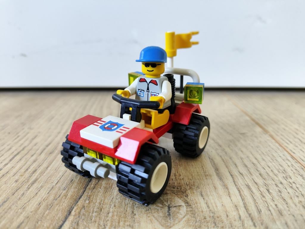 Lego 6518 Kustwacht Quad met Minifiguur en Accessoires, Kinderen en Baby's, Speelgoed | Duplo en Lego, Gebruikt, Lego, Complete set