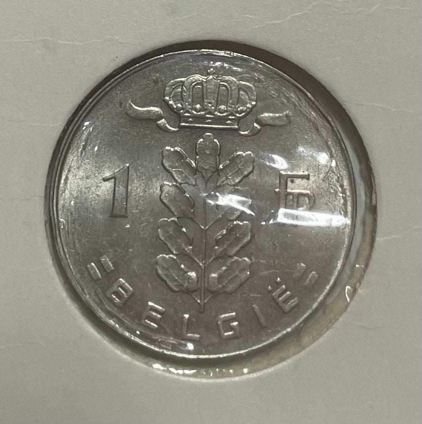 1 franc België 1977, Ophalen of Verzenden