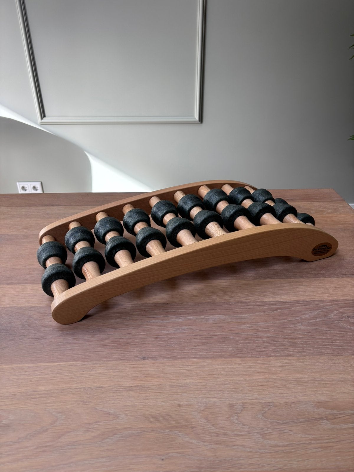 Rolastretcher backstretcher orgineel, Ophalen, Zo goed als nieuw, Massagestoel of Kussen